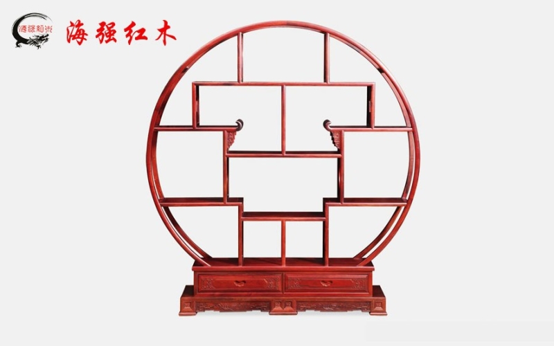 圆形多宝阁，博古架